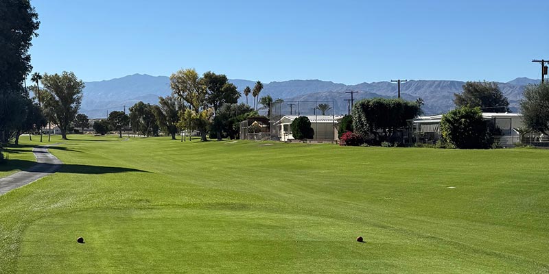 Millenium Course 3rd Hole from White Tees